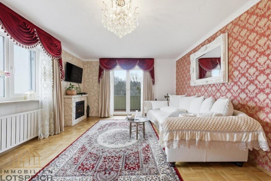 Wohnzimmer Etagenwohnung Starnberg