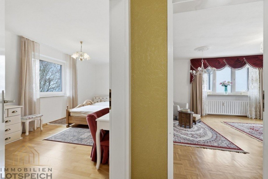 Eltern-Wohnzimmer Etagenwohnung Starnberg