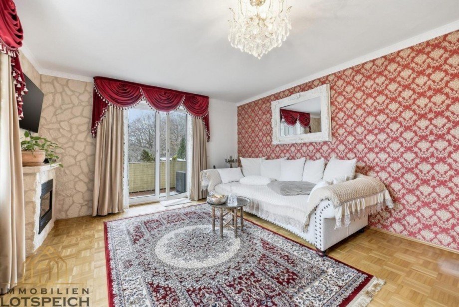 Wohnzimmer Etagenwohnung Starnberg